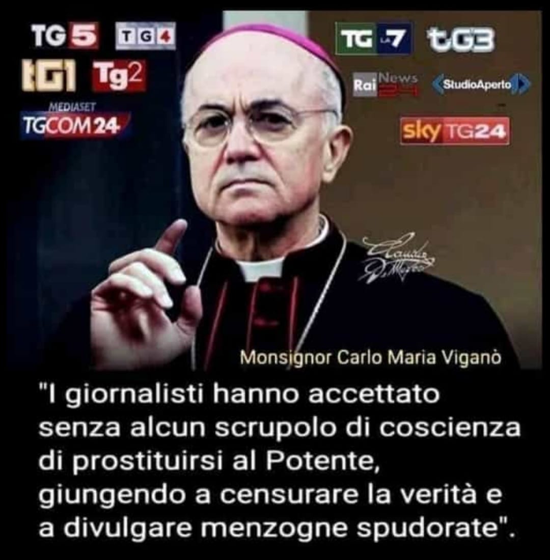 Monsignor Viganò Contro I Media
