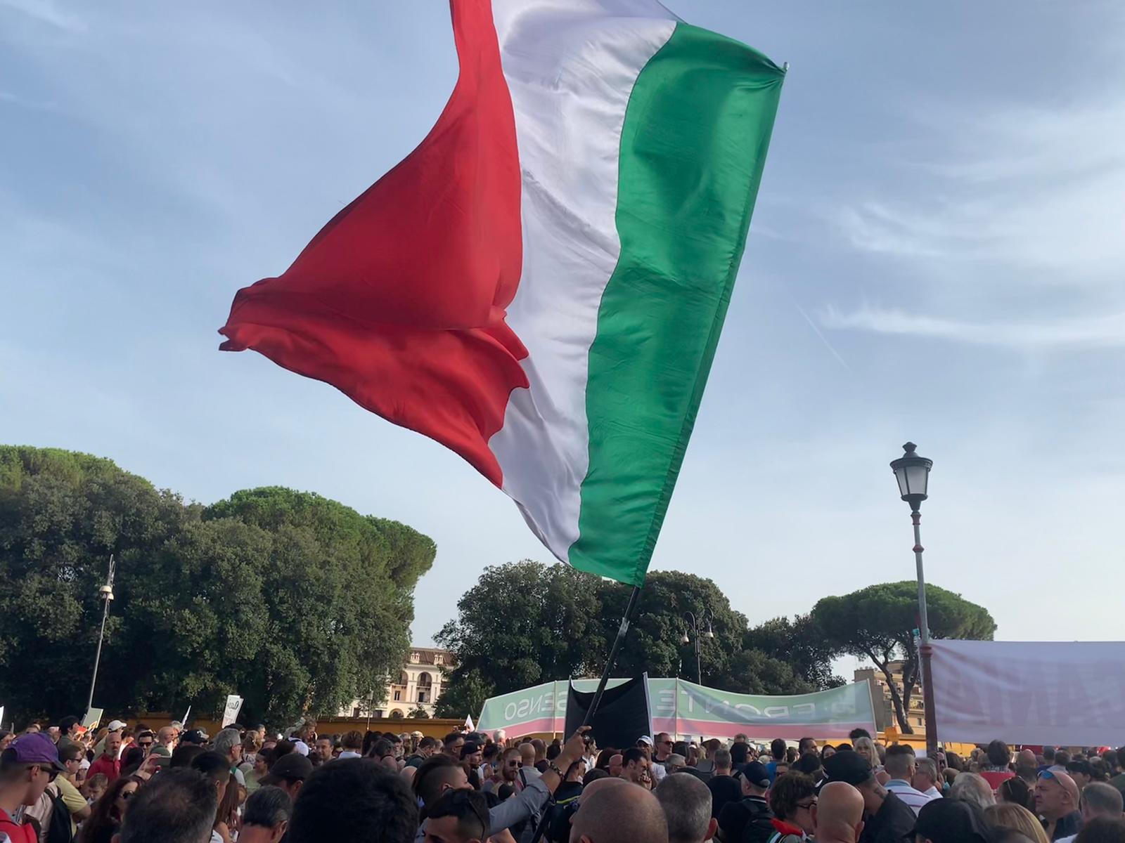 Roma, Sabato 10, Piazza San Giovanni, Ore 15:00 Torna Ad Innalzarzi Al Cielo Il Tricolore Della Libertà!