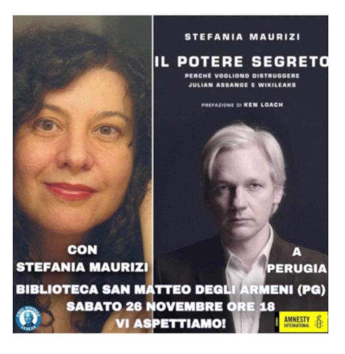 Free Assange – Perugia