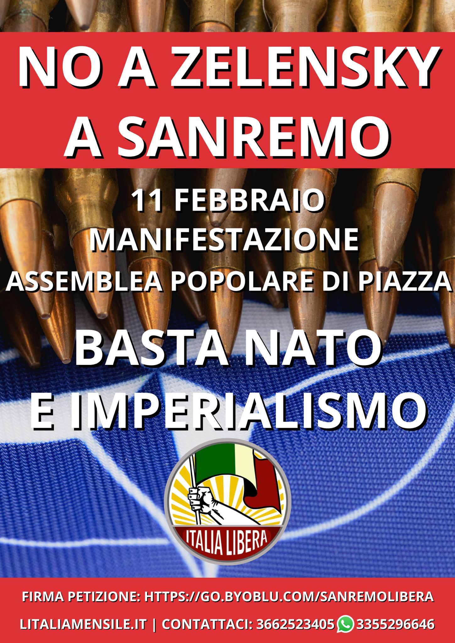 MAURIZIO PINTO (ITALIA LIBERA): SANREMO DISSIDENTE SIAMO NOI!