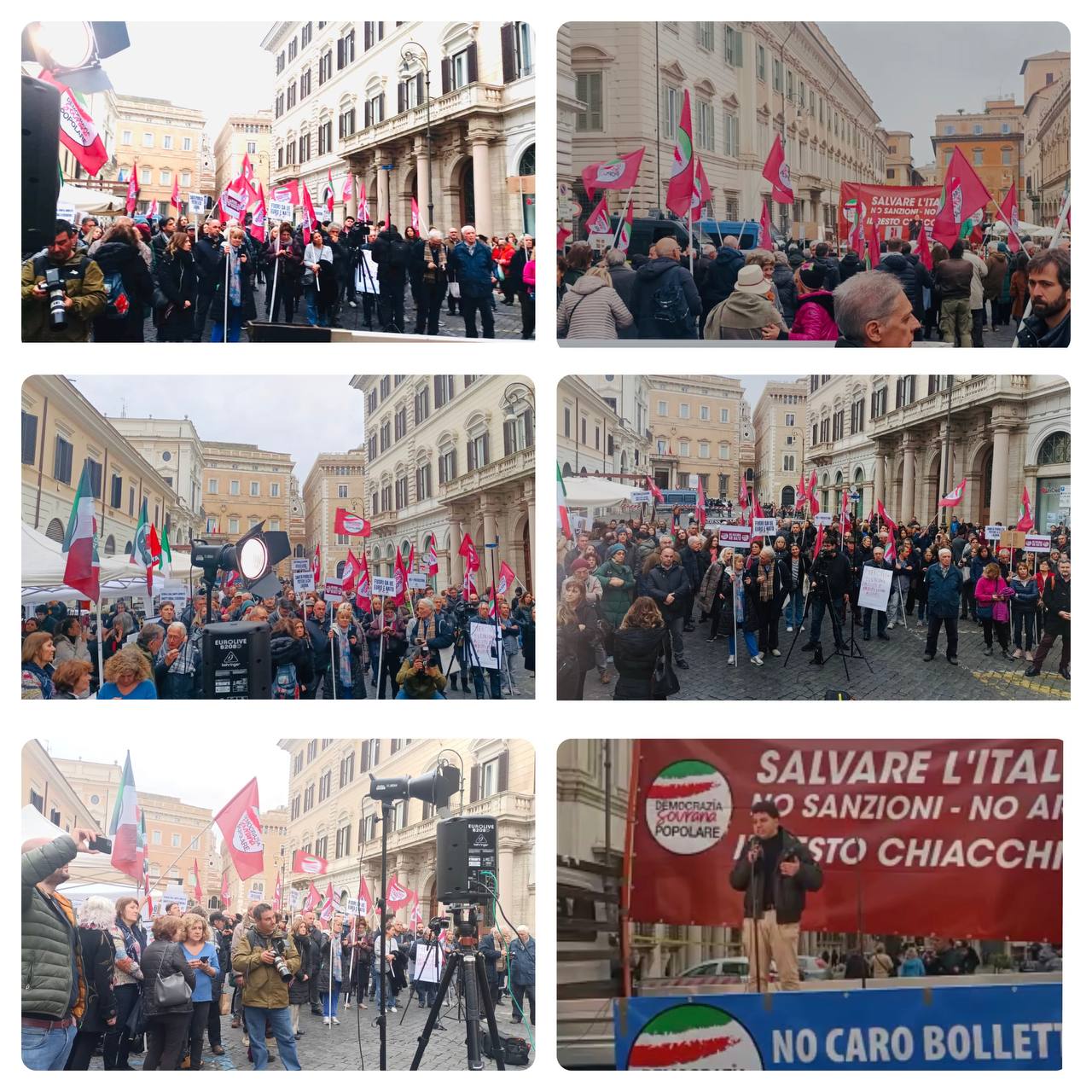 ITALIA LIBERA: IERI IN PIAZZA A ROMA CONTRO LA GUERRA!