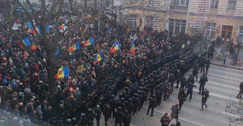 La Moldavia dice NO alla guerra