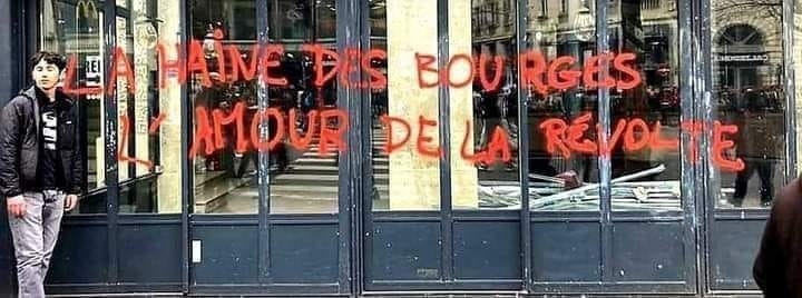 Parigi 25 marzo 2023: La lotta è di classe, la rivolta è proletaria!