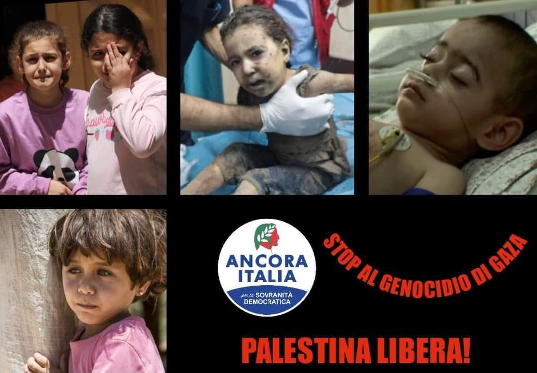 Palestina Libera: Ancora Italia aderisce alla raccolta firme